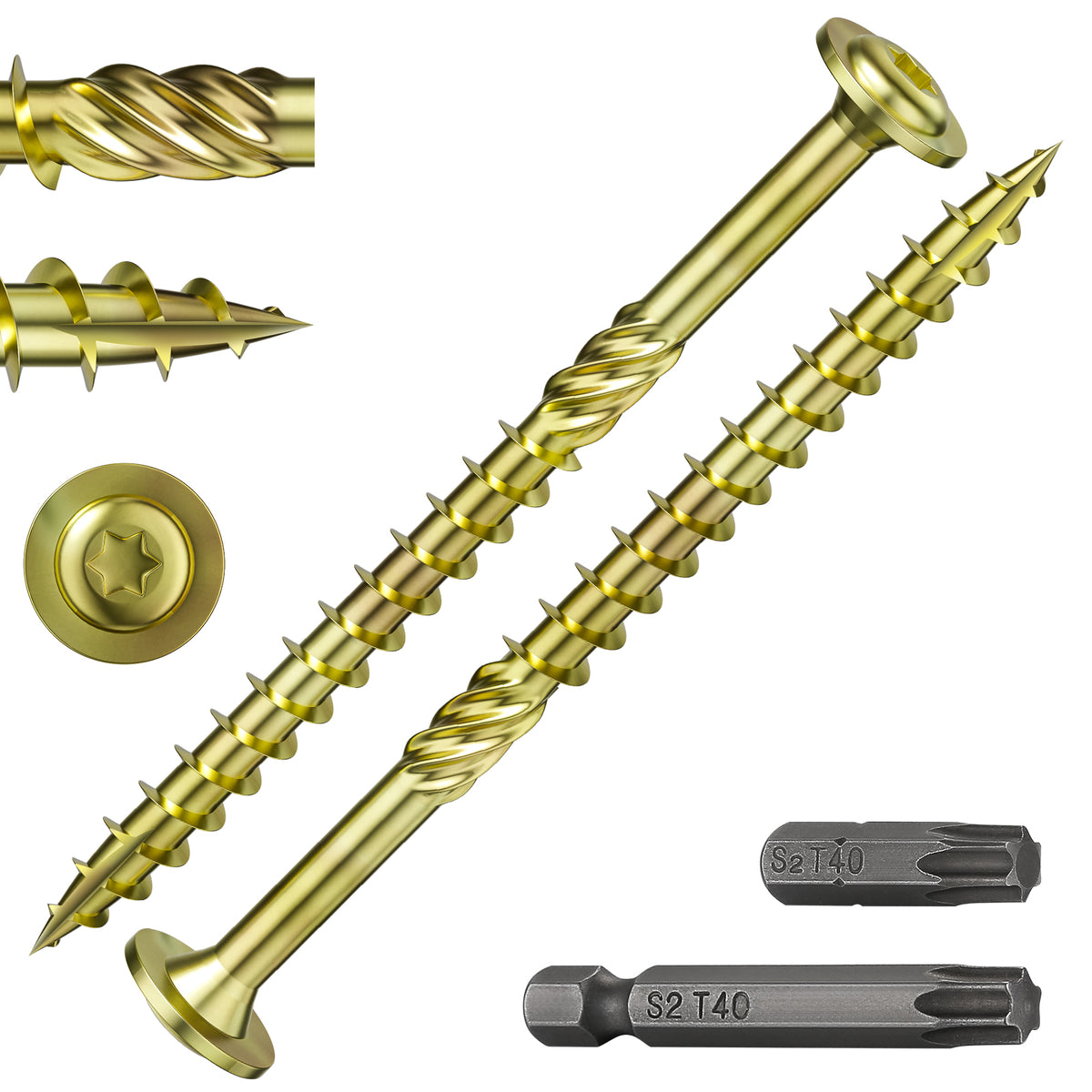 Wensilon  Zinc Lag Screws,Structural Screw