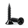 Wensilon Flat Head Wood Screw, Quick Metal self Tapping Flat Head