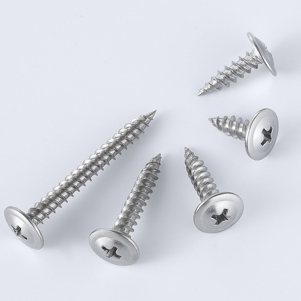 Phillips Truss Head Wood Screws Stainless Steel 410 Quick Metal Self Tapping