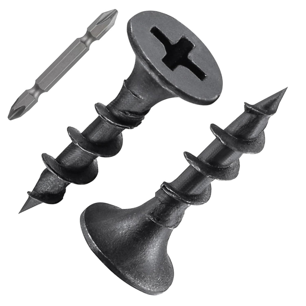 Wensilon Fastener Drywall Screws-Phillips with coarse Threaded tip, Suitable for Drywall Slate, Wood, etc.