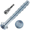 Wensilon Rust Resistant Epoxy Coated Plated Large Diameter Concrete Screw